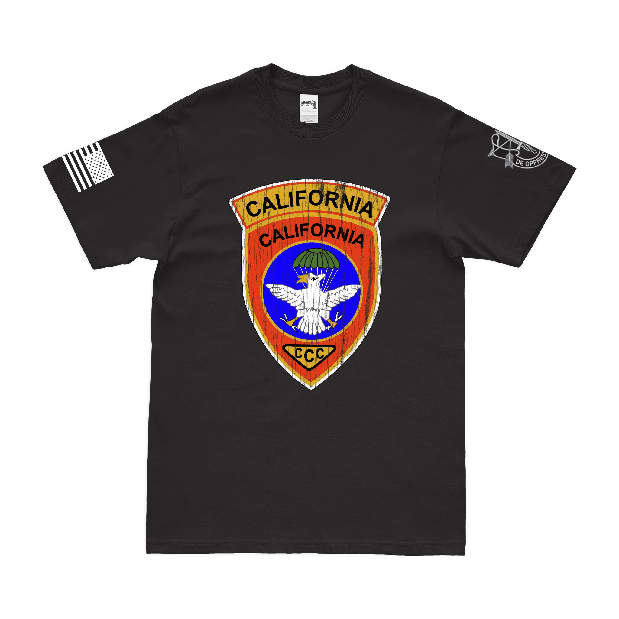 RT California MACV-SOG Vietnam War T-Shirt - Image 3