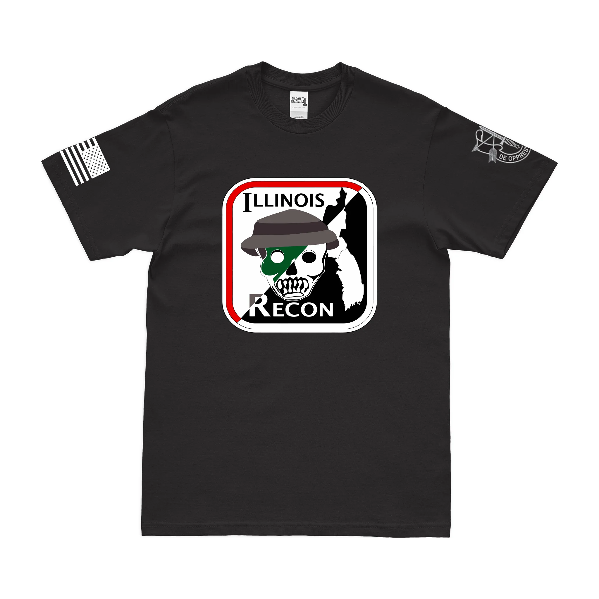 RT Illinois MACV-SOG Vietnam War T-Shirt