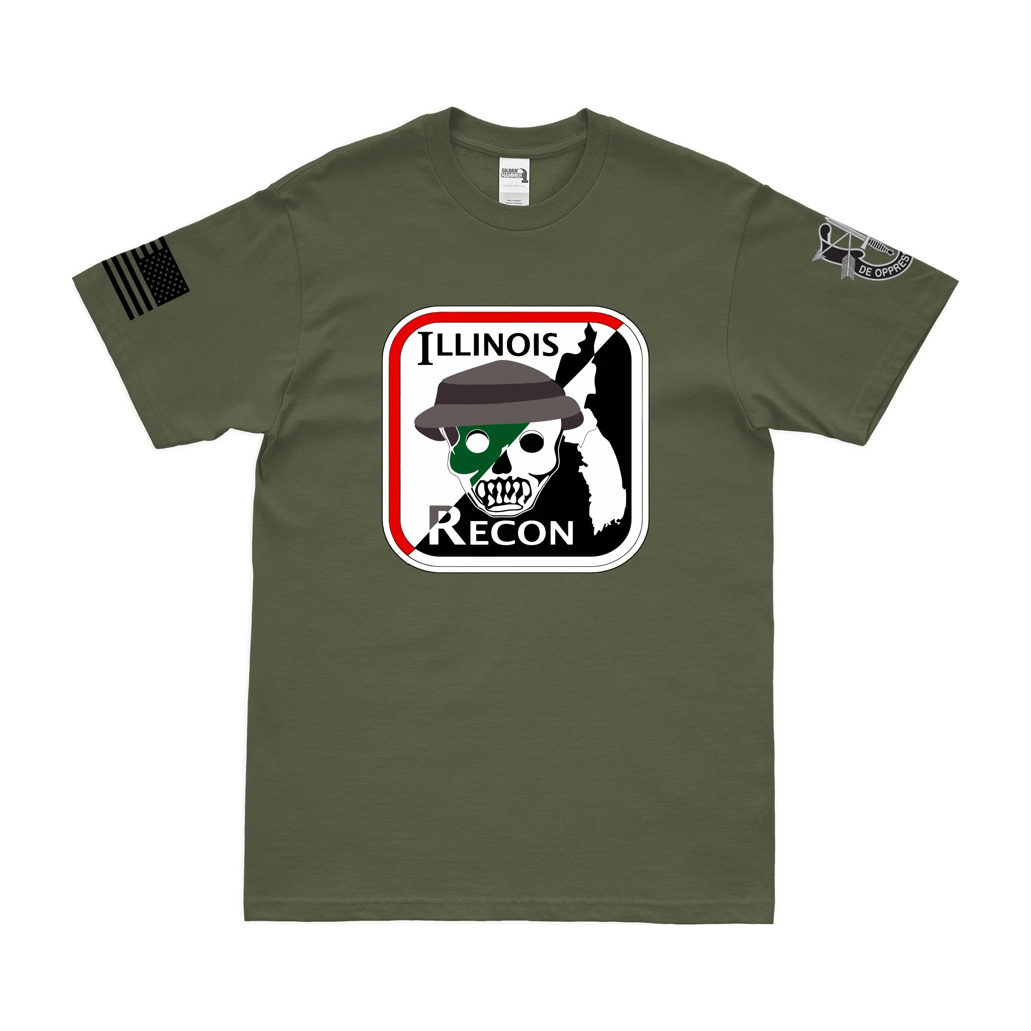 RT Illinois MACV-SOG Vietnam War T-Shirt - Image 2
