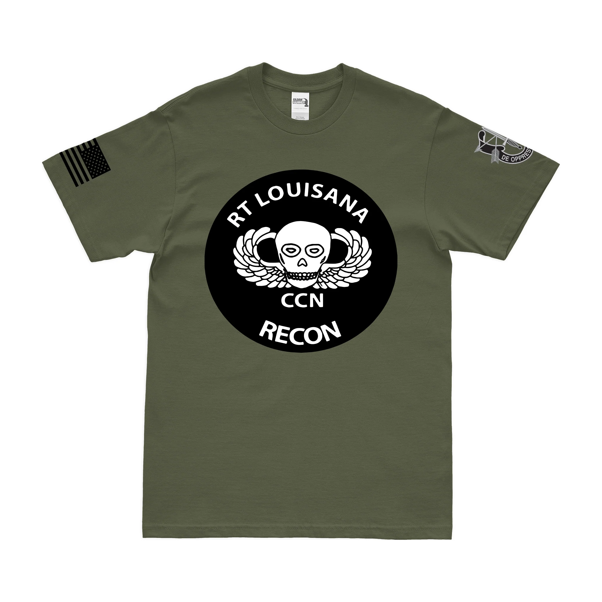 RT Louisiana MACV-SOG Vietnam War T-Shirt - Image 2