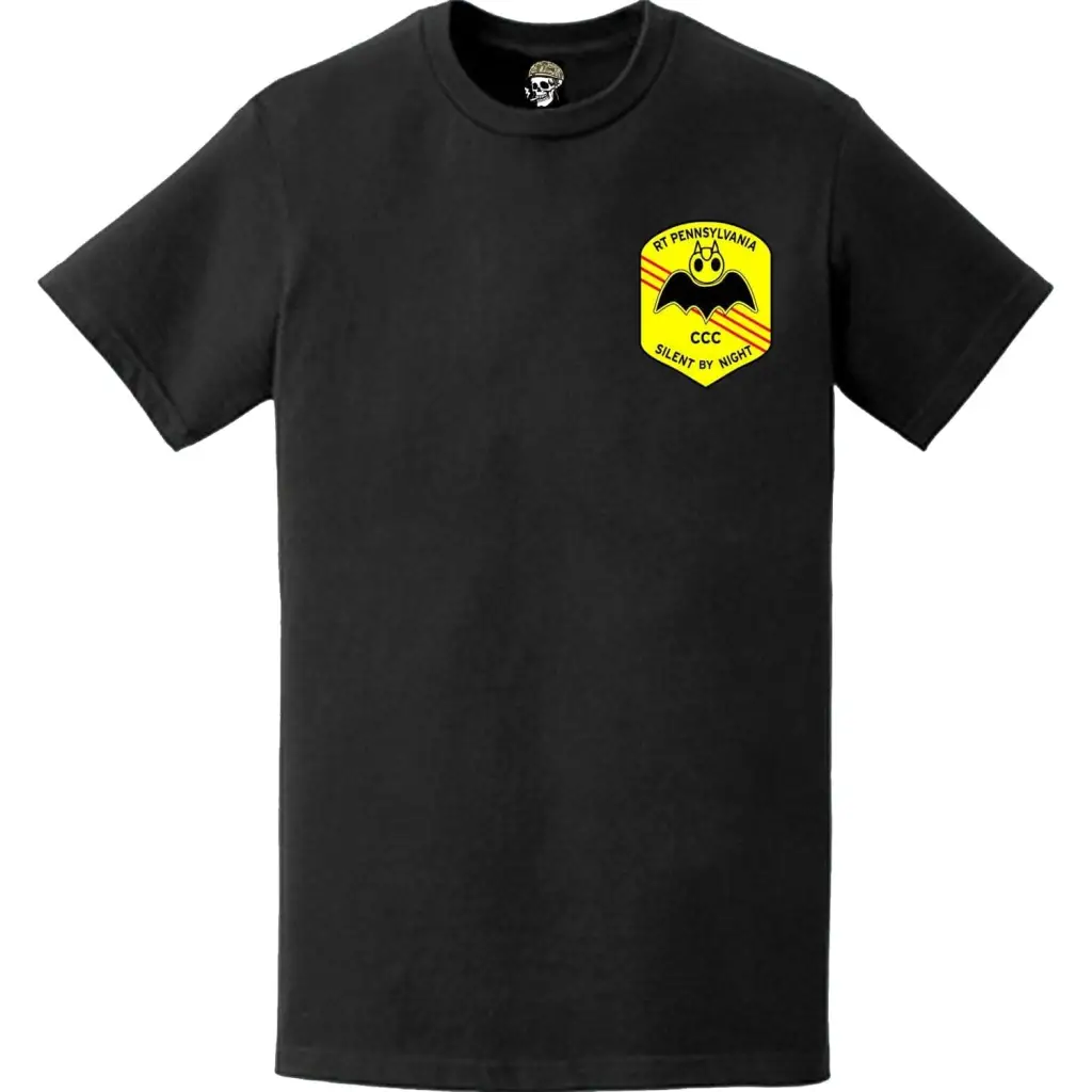 RT Pennsylvania MACV-SOG Vietnam War Left Chest T-Shirt