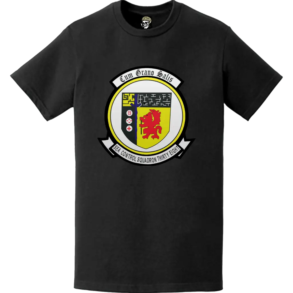 Sea Control Squadron 38 (VS-38) 'Red Griffins' Patch Logo Decal Emblem T-Shirt