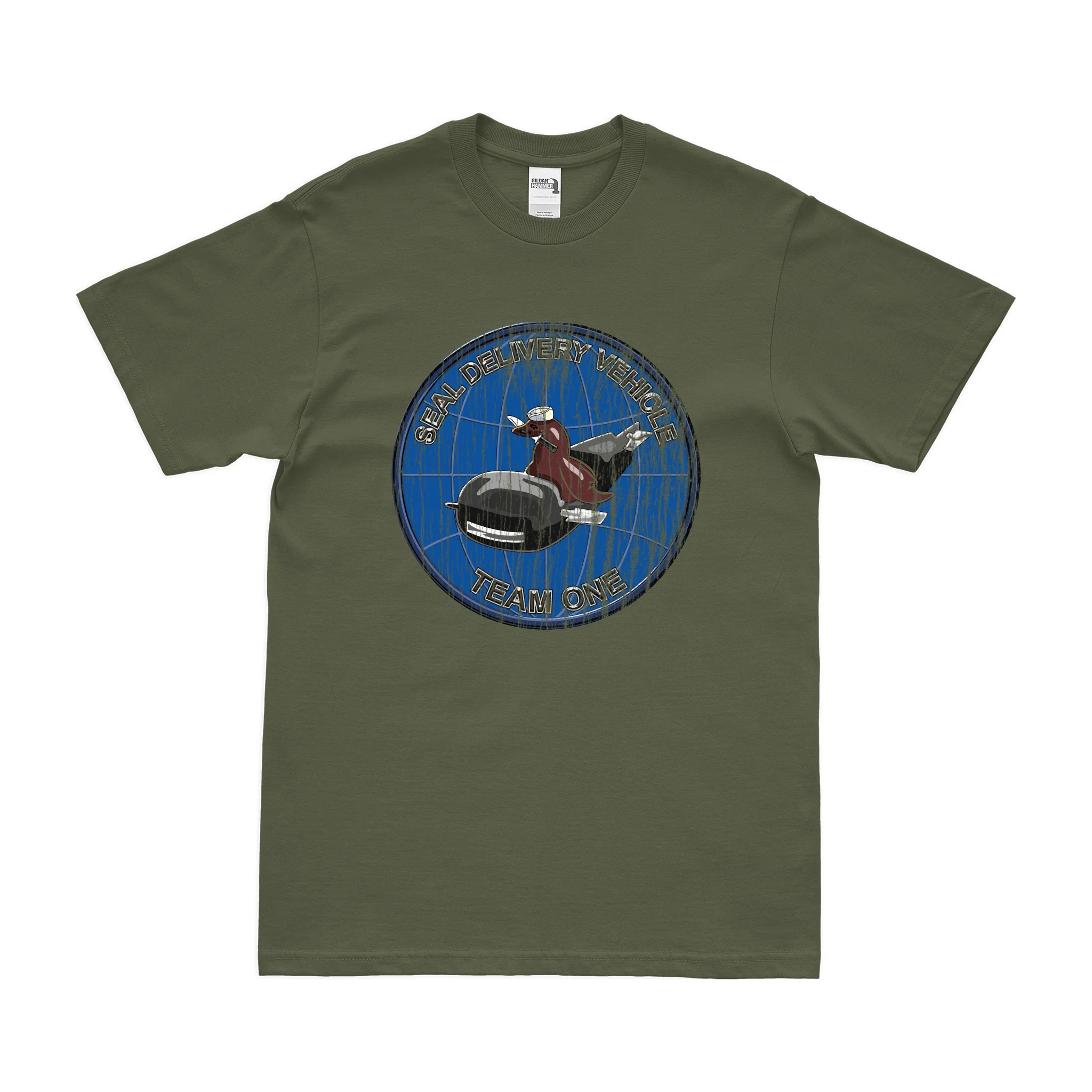 SEAL Delivery Vehicle Team 1 (SDVT-1) Emblem T-Shirt - Image 4