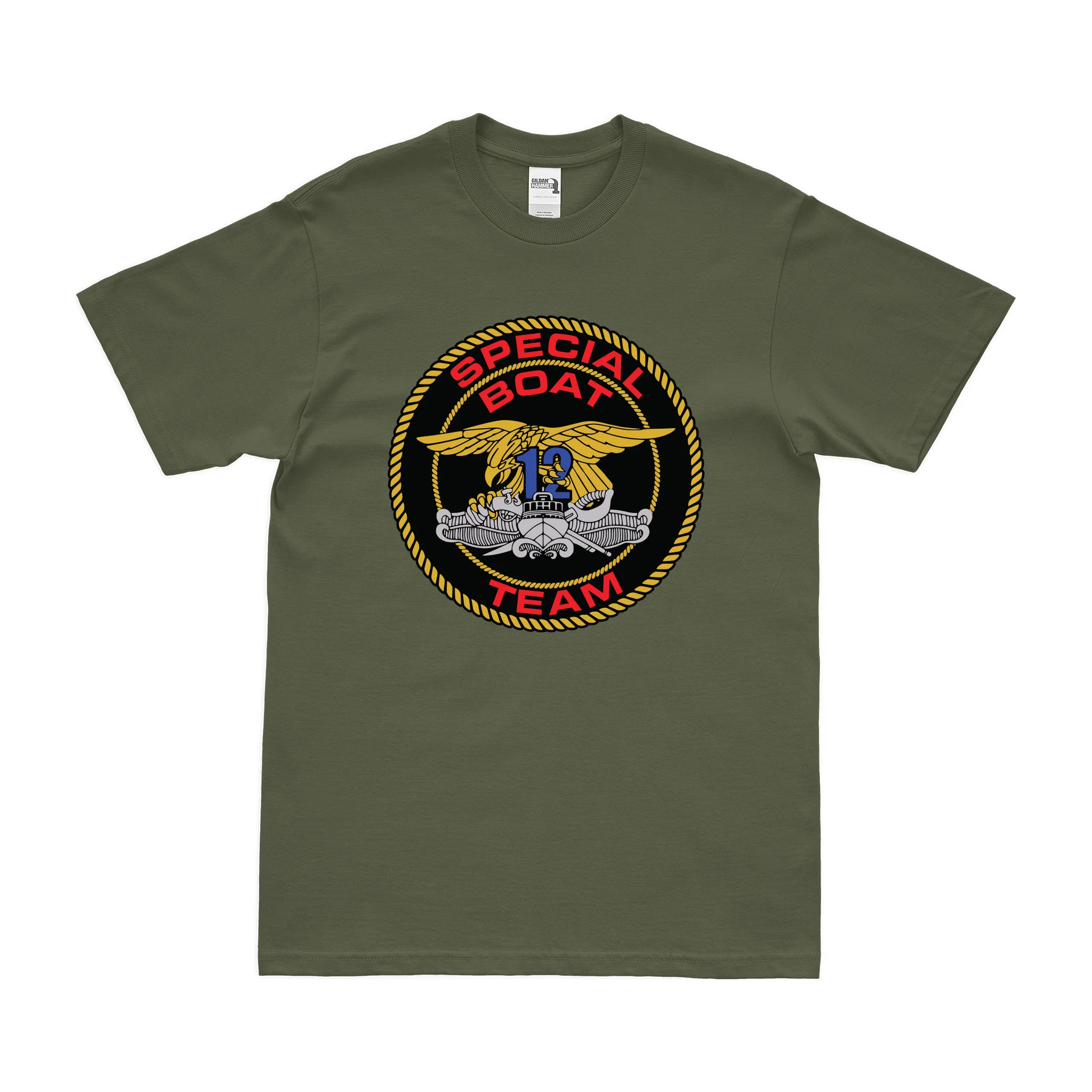 Special Boat Team 12 (SBT-12) Emblem T-Shirt - Image 2