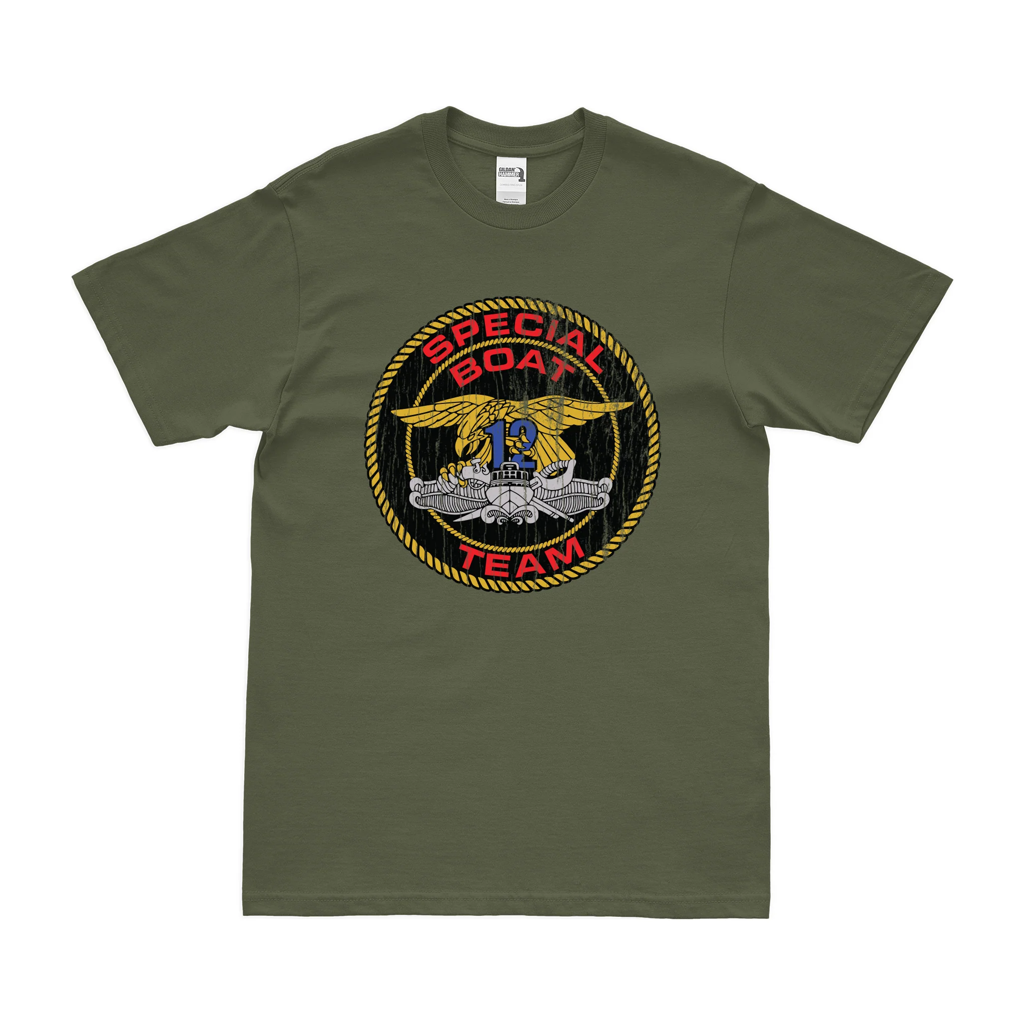 Special Boat Team 12 (SBT-12) Emblem T-Shirt - Image 4