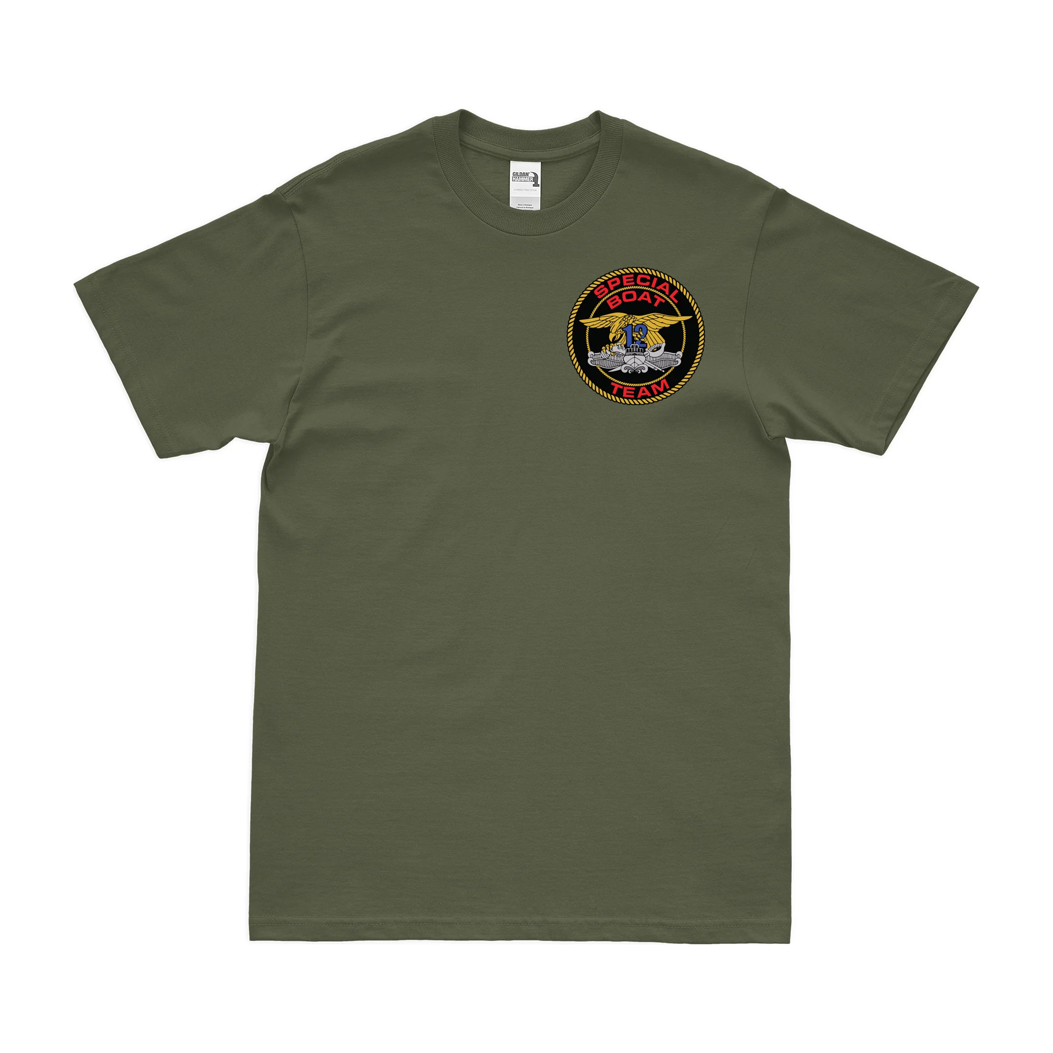 Special Boat Team 12 (SBT-12) Left Chest Emblem T-Shirt - Image 2