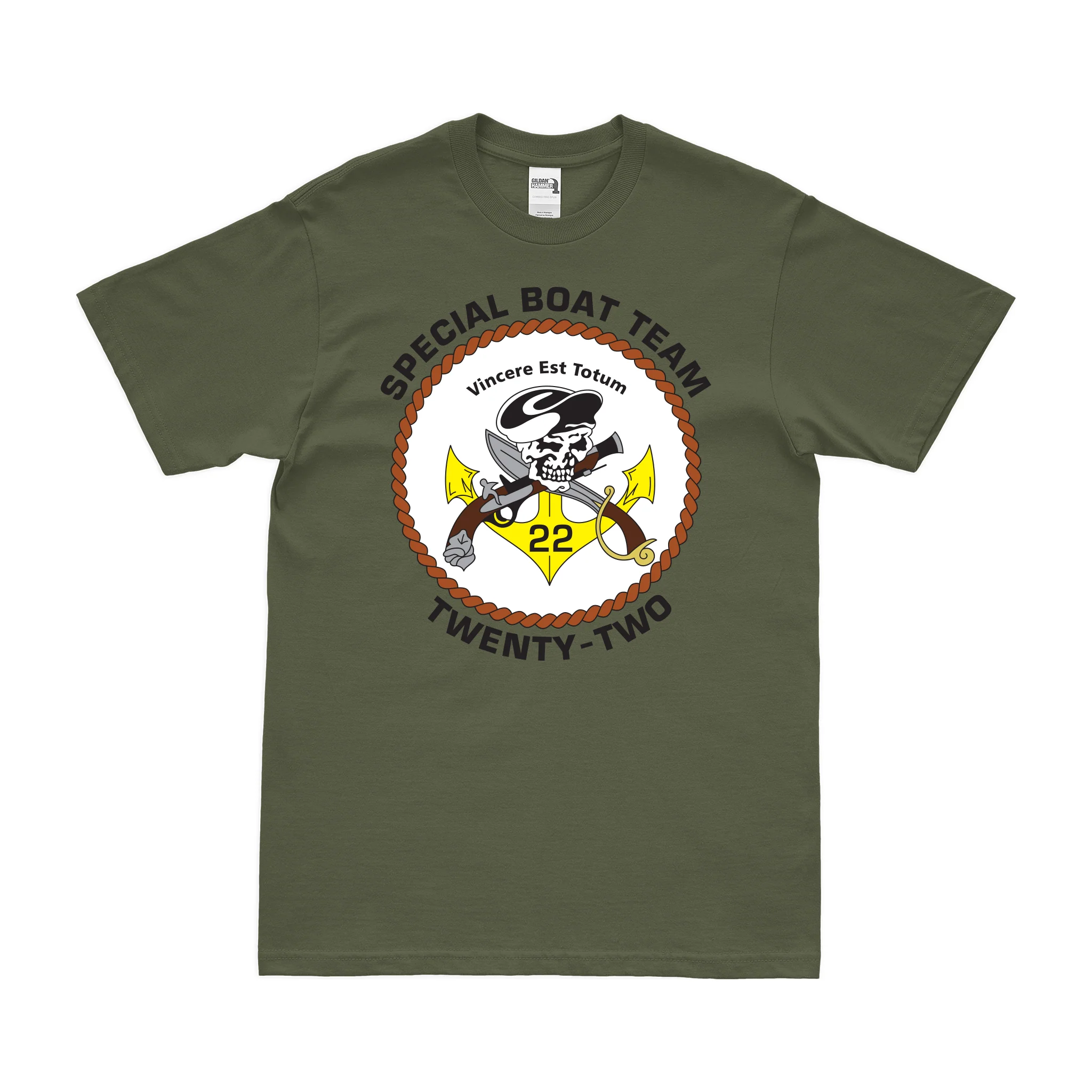 Special Boat Team 22 (SBT-22) Emblem T-Shirt - Image 2