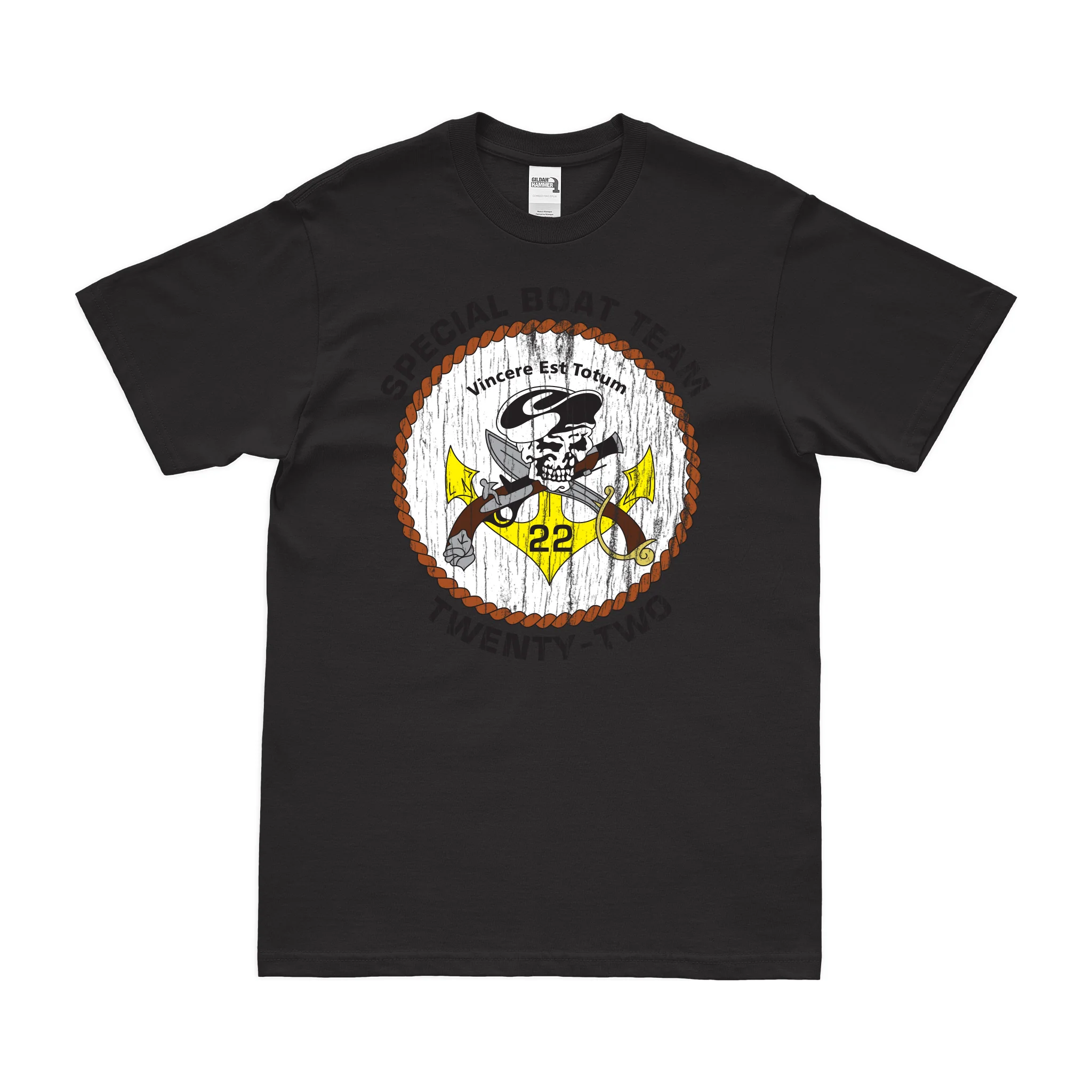 Special Boat Team 22 (SBT-22) Emblem T-Shirt - Image 3