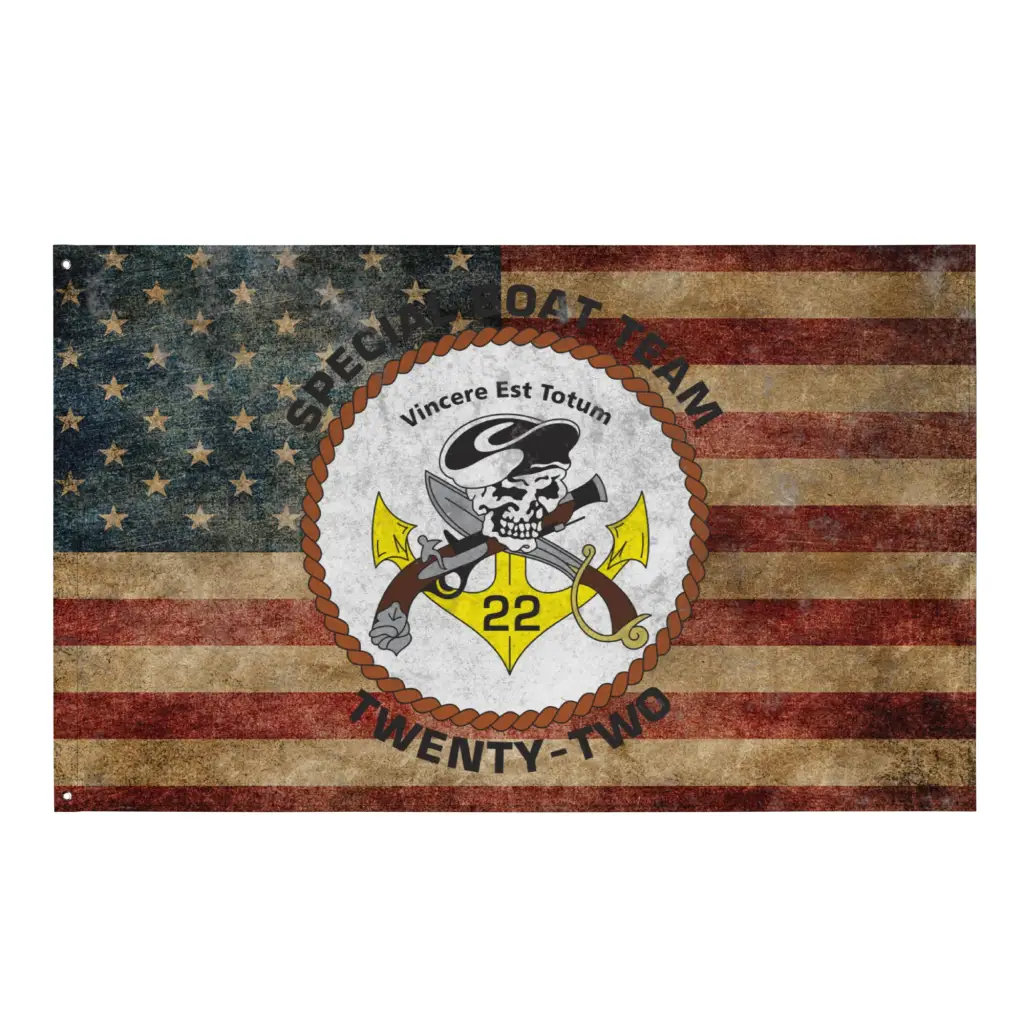 Special Boat Team 22 (SBT-22) Indoor Wall Flag