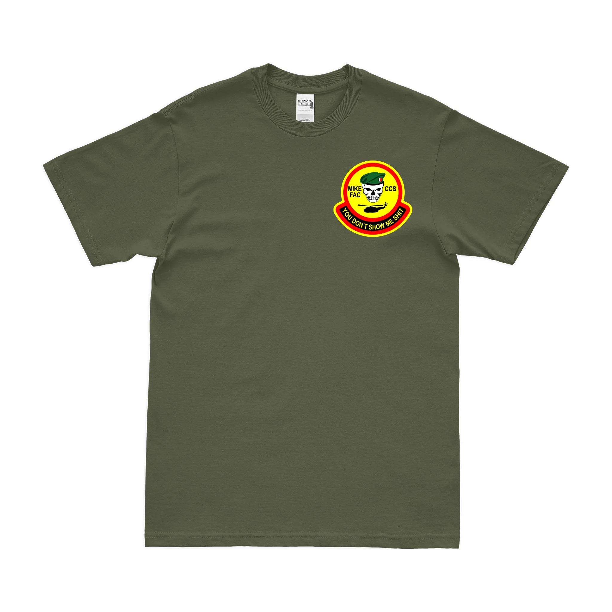 MIKE Force Special Forces MIKE-FAC Left Chest Emblem T-Shirt - Image 2