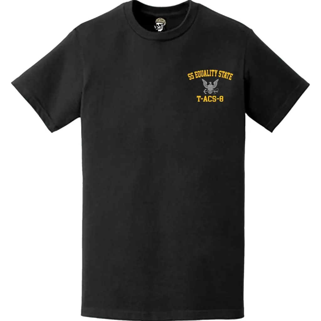 SS Equality State (T-ACS-8) Left Chest T-Shirt