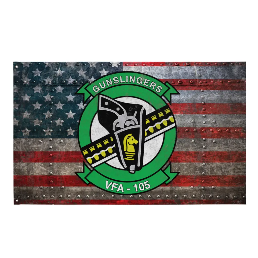 Strike Fighter Squadron 105 (VFA-105) Indoor Wall Flag