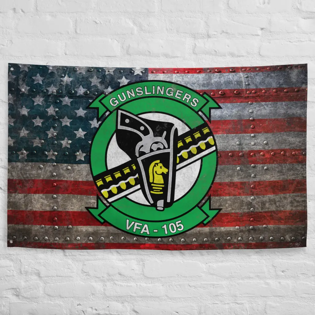 Strike Fighter Squadron 105 (VFA-105) Indoor Wall Flag - Image 5