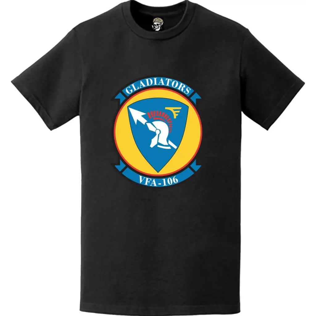 Strike Fighter Squadron 106 (VFA-106) Gladiators Logo Emblem T-Shirt
