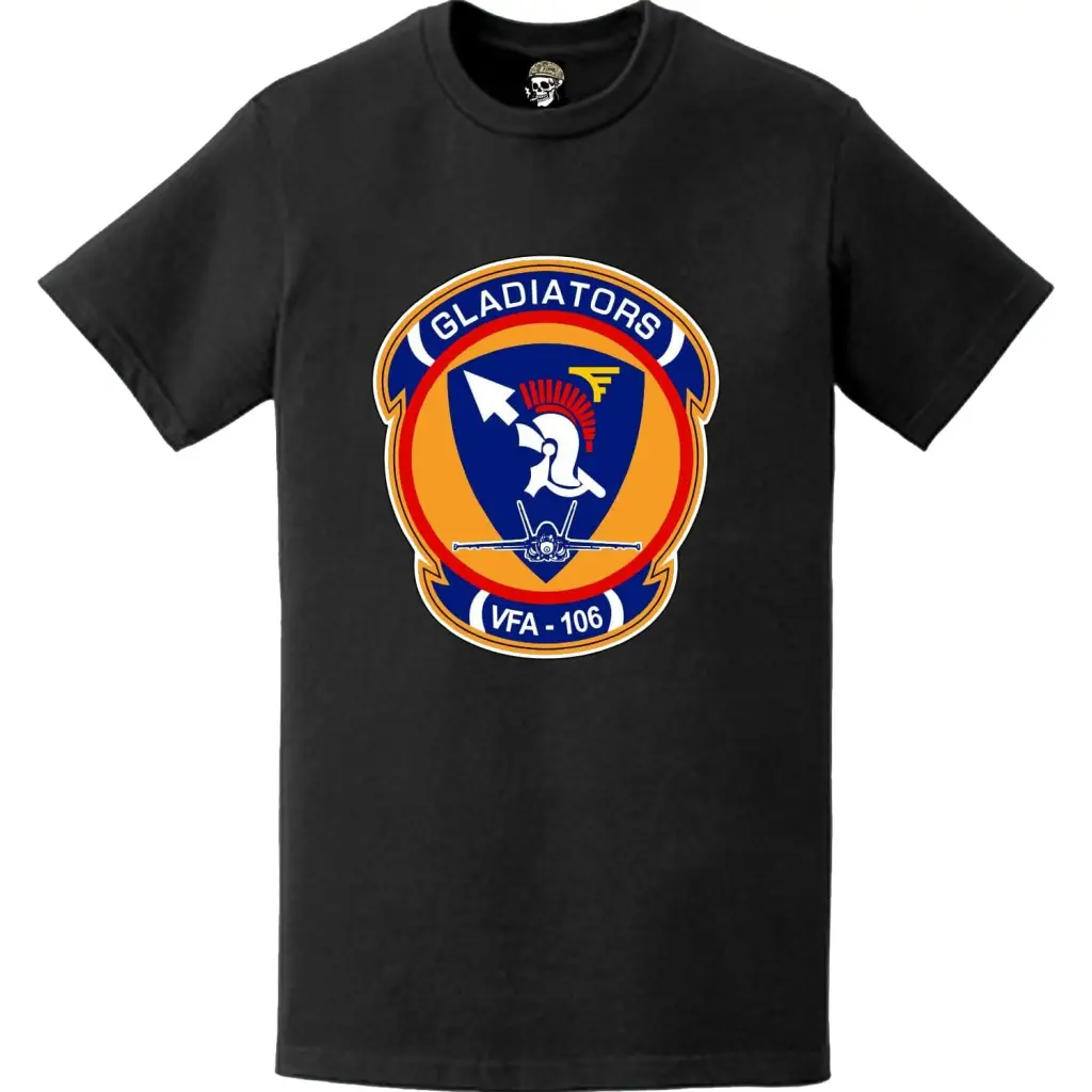 Strike Fighter Squadron 106 (VFA-106) Logo Emblem T-Shirt