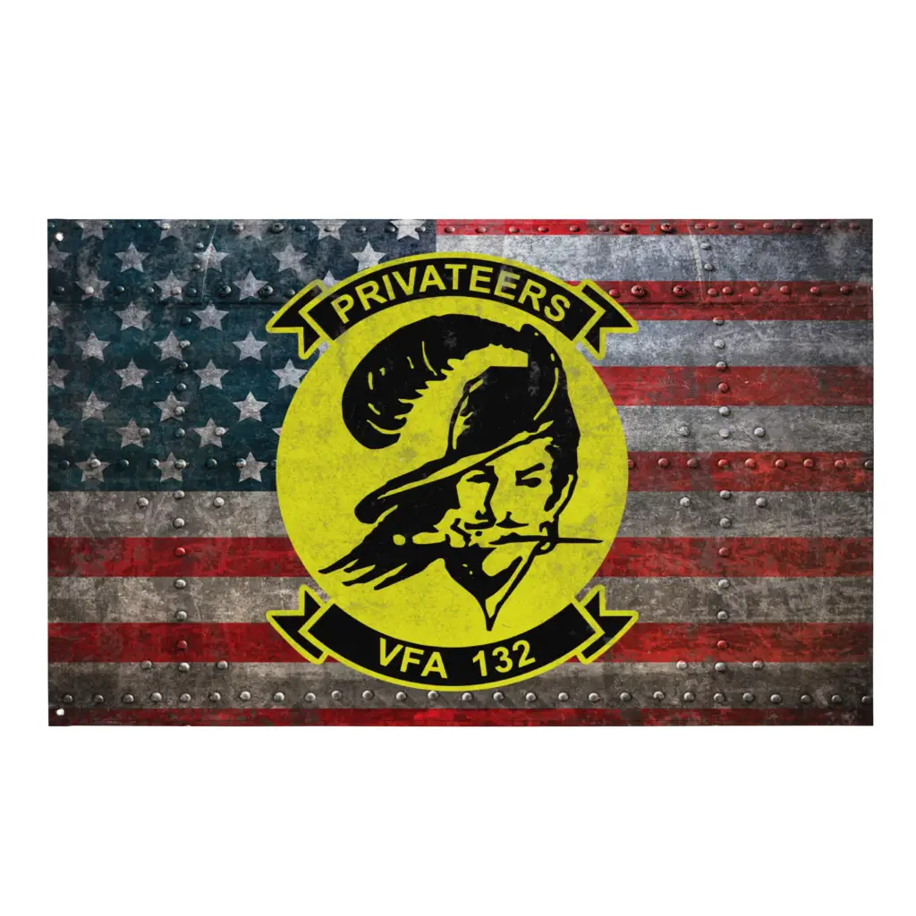 Strike Fighter Squadron 132 (VFA-132) Indoor Wall Flag