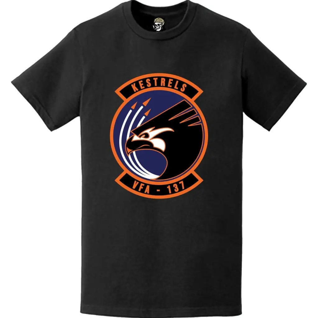 Strike Fighter Squadron 137 (VFA-137) Logo Emblem T-Shirt