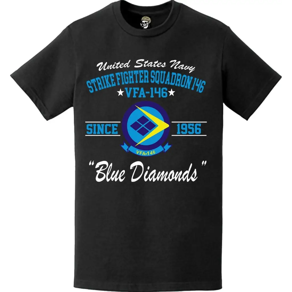 Strike Fighter Squadron 146 (VFA-146) 'Blue Diamonds' Since 1956 T-Shirt