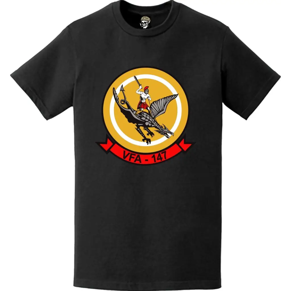 Strike Fighter Squadron 147 (VFA-147) Logo Emblem T-Shirt