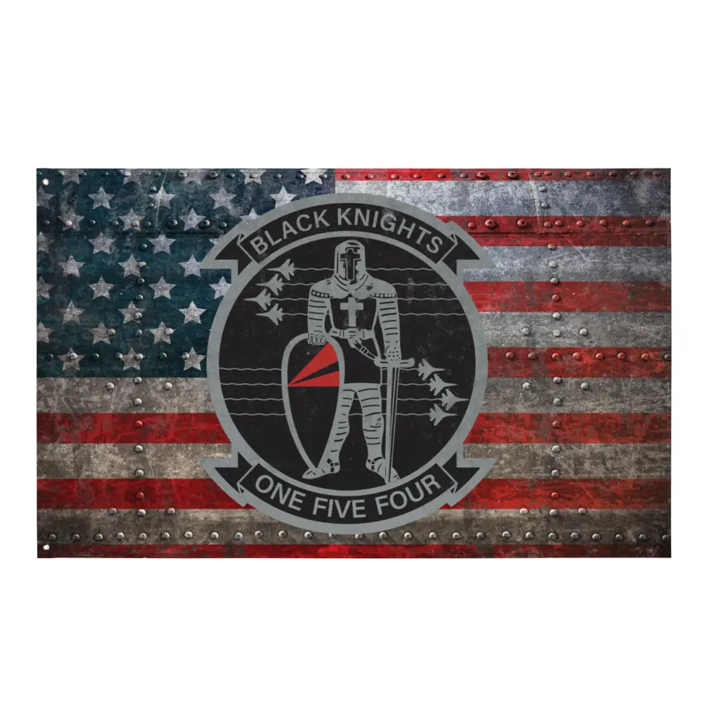 Strike Fighter Squadron 154 (VFA-154) Indoor Wall Flag