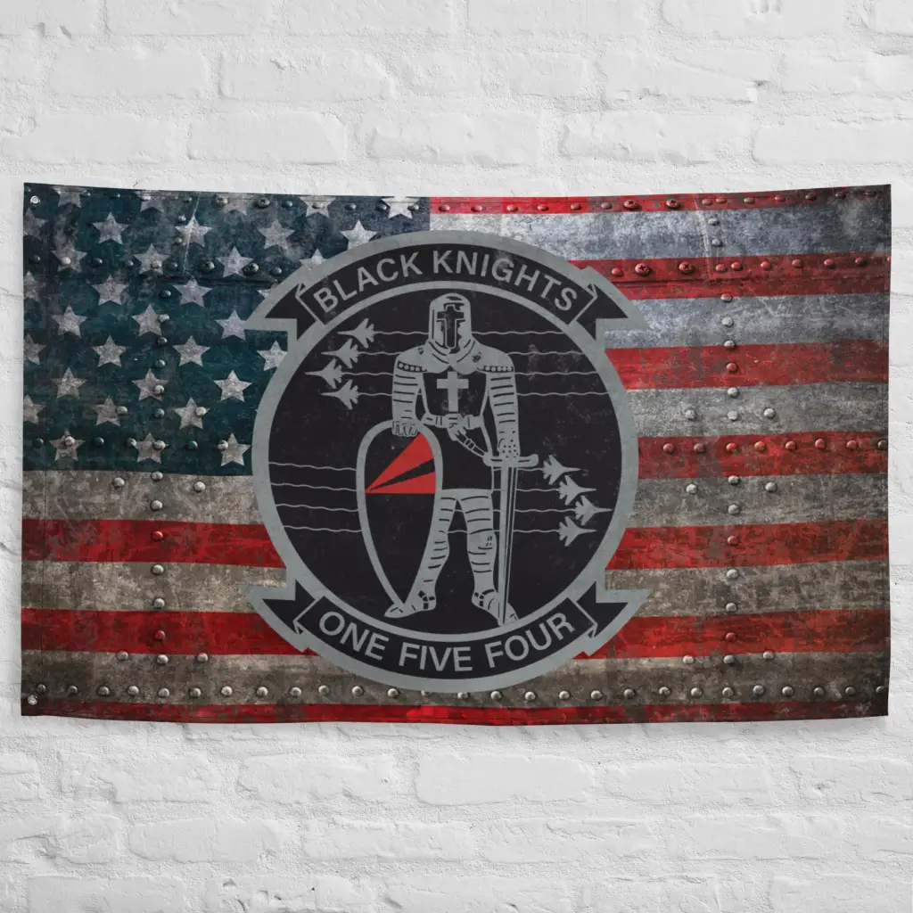 Strike Fighter Squadron 154 (VFA-154) Indoor Wall Flag - Image 5