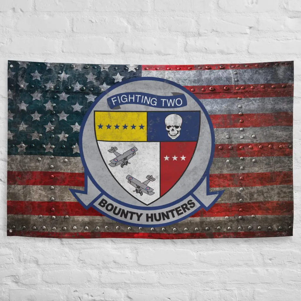 Strike Fighter Squadron 2 (VFA-2) Indoor Wall Flag - Image 5