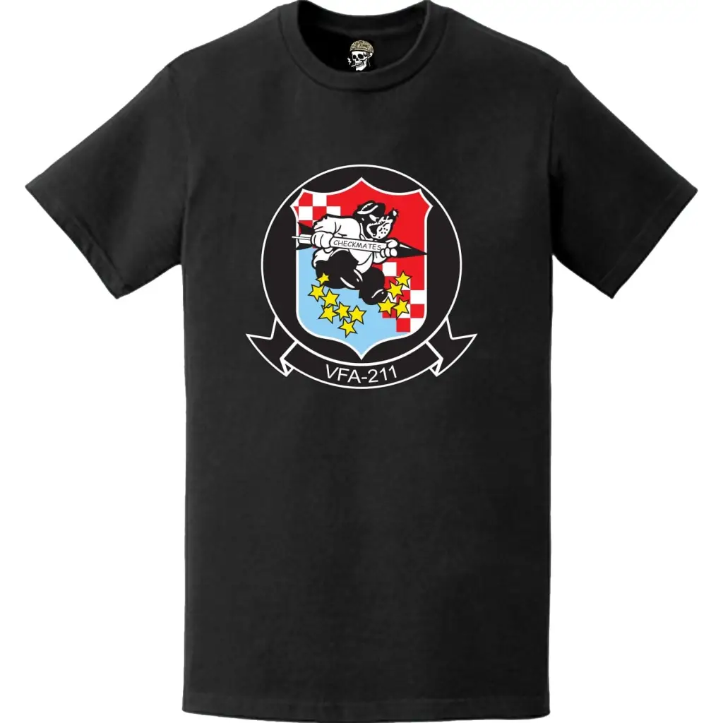 Strike Fighter Squadron 211 (VFA-211) Logo Emblem T-Shirt
