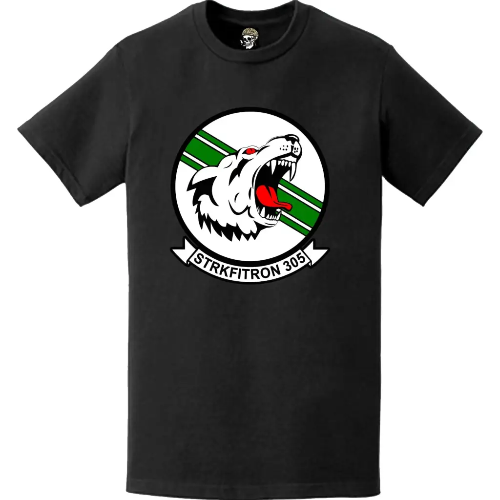 Strike Fighter Squadron 305 (VFA-305) Logo Emblem T-Shirt