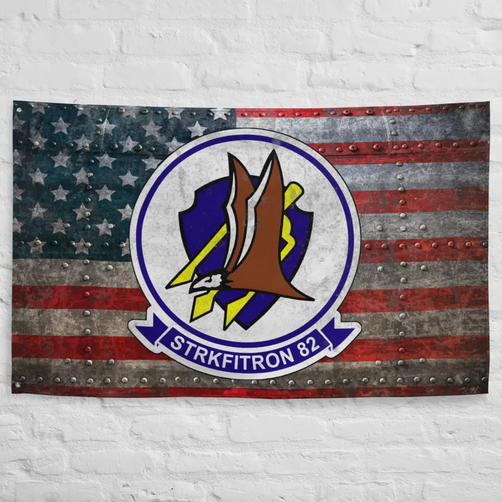 Strike Fighter Squadron 82 (VFA-82) Indoor Wall Flag - Image 5