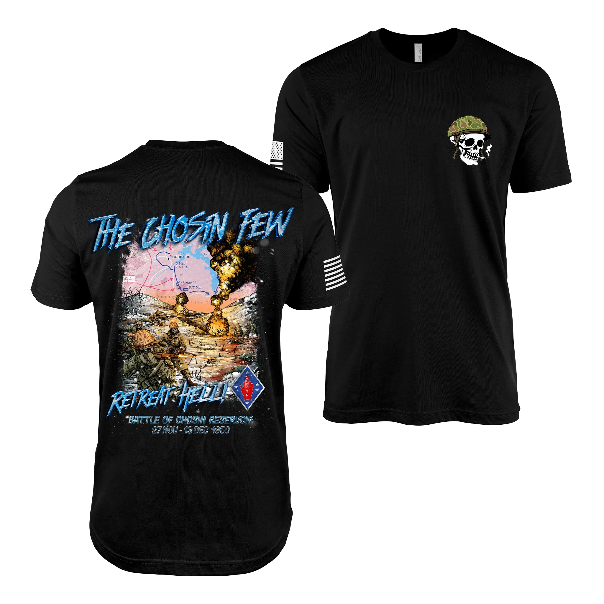 The Chosin Few - Battle of Chosin Reservoir 1950 T-Shirt - Image 2
