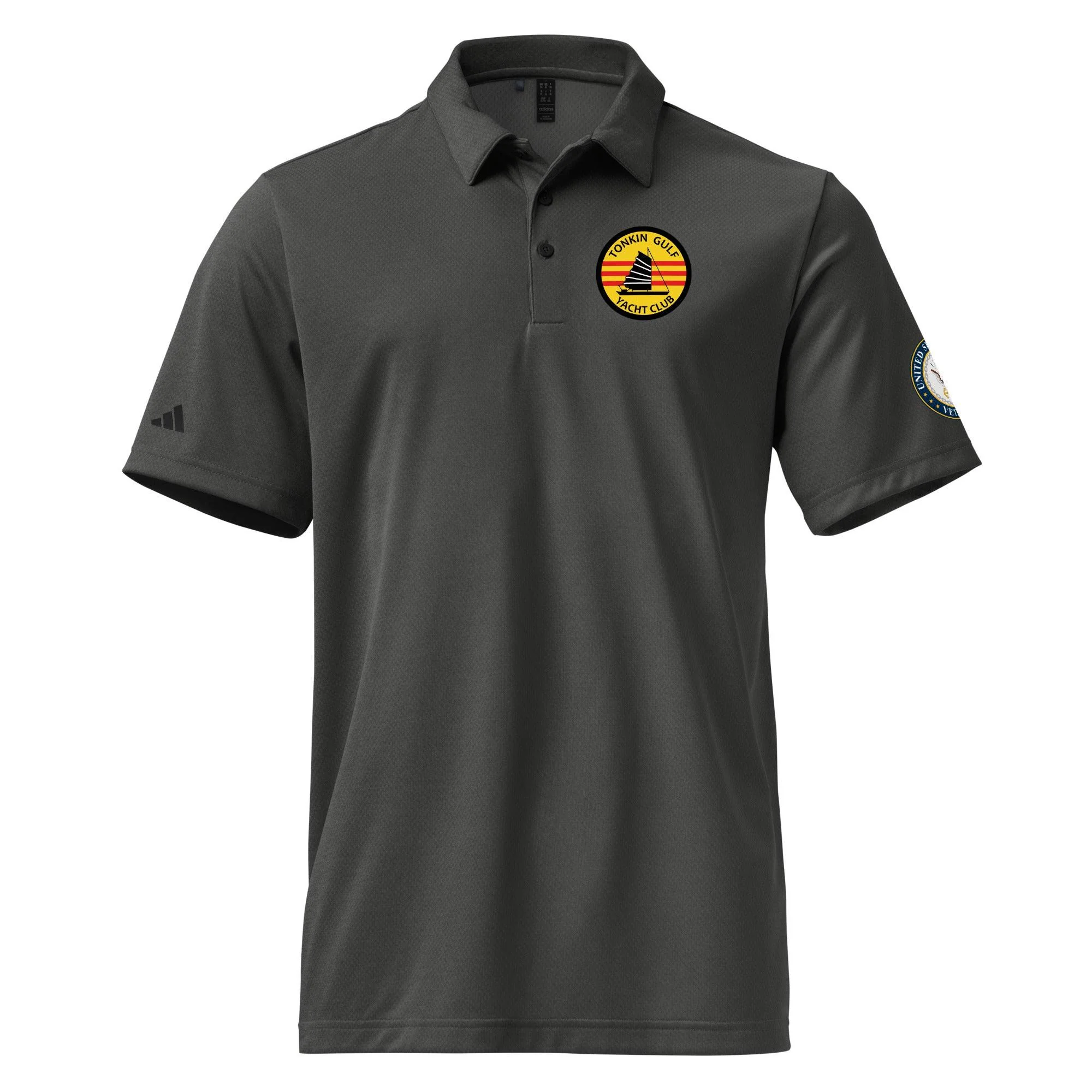 Tonkin Gulf Yacht Club Left Chest Emblem Adidas® Polo Shirt