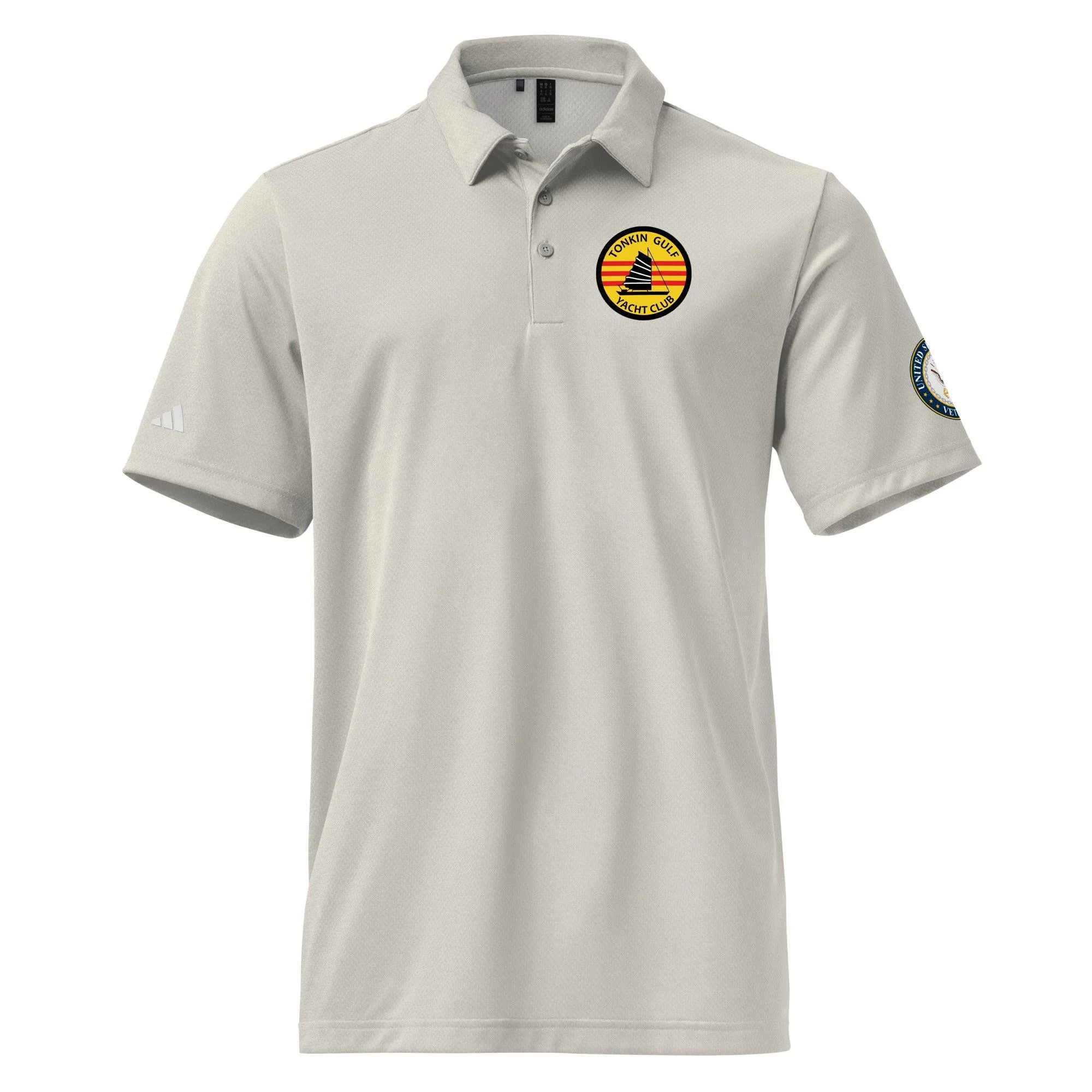 Tonkin Gulf Yacht Club Left Chest Emblem Adidas® Polo Shirt - Image 13