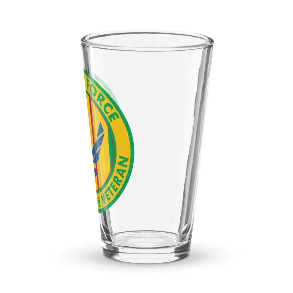 U.S. Air Force Vietnam Veteran Pint Glass - Image 4