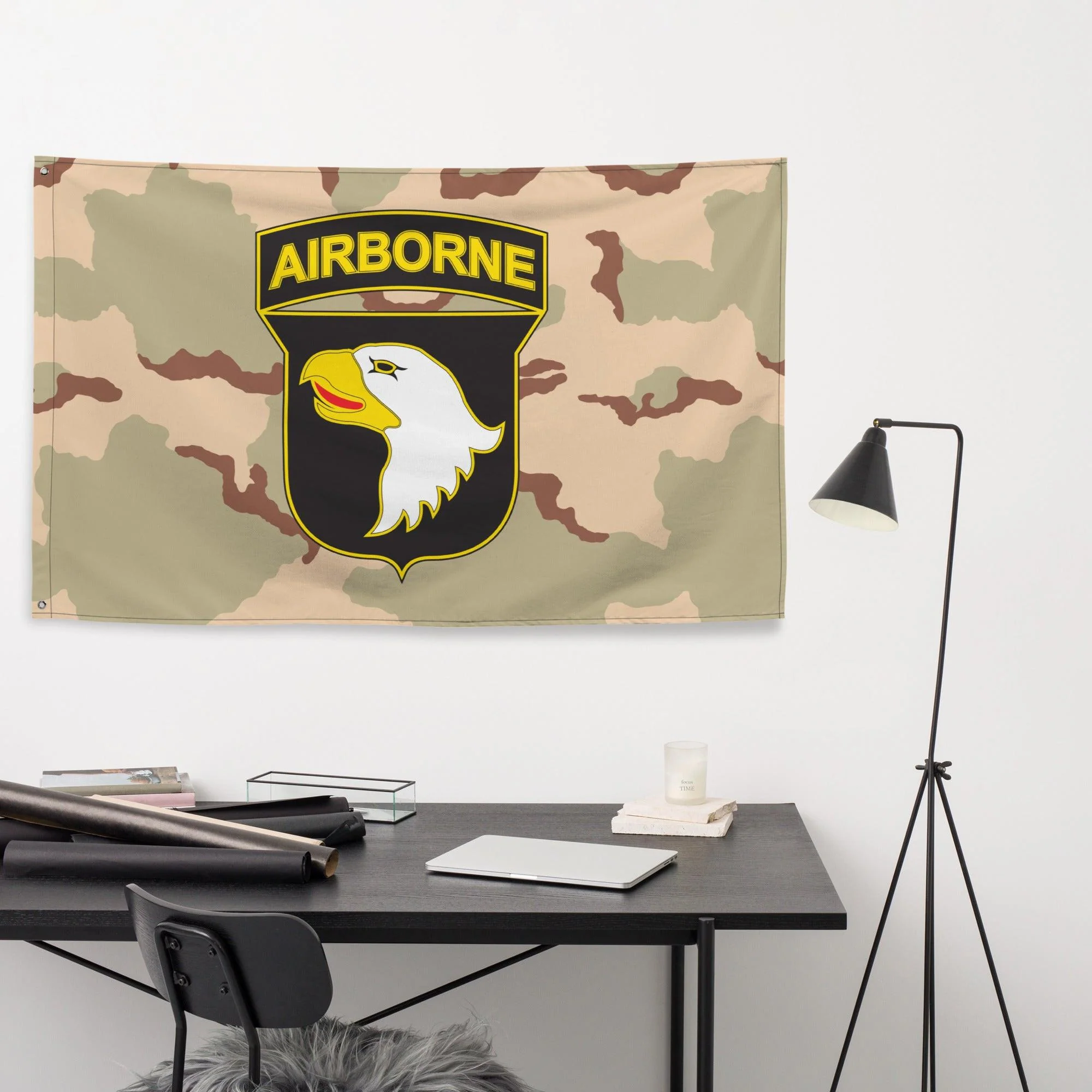 U.S. Army 101st Airborne Division DCU Camo Flag - Image 2