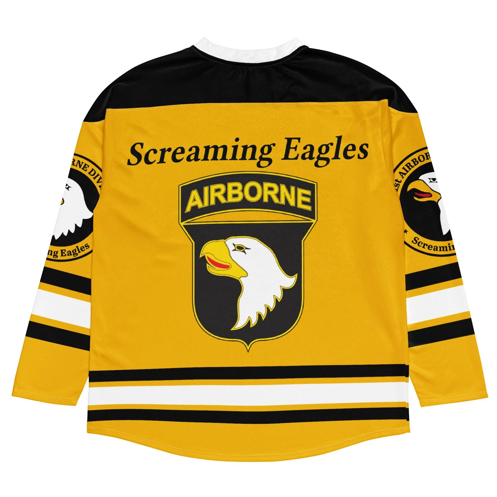 U.S. Army 101st Airborne Division Hockey Fan Jersey - Image 4