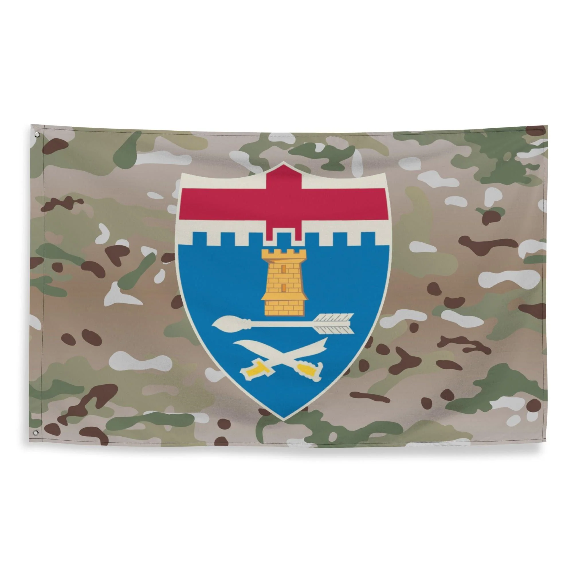 U.S. Army 11th Infantry Regiment Multicam Flag - Image 4
