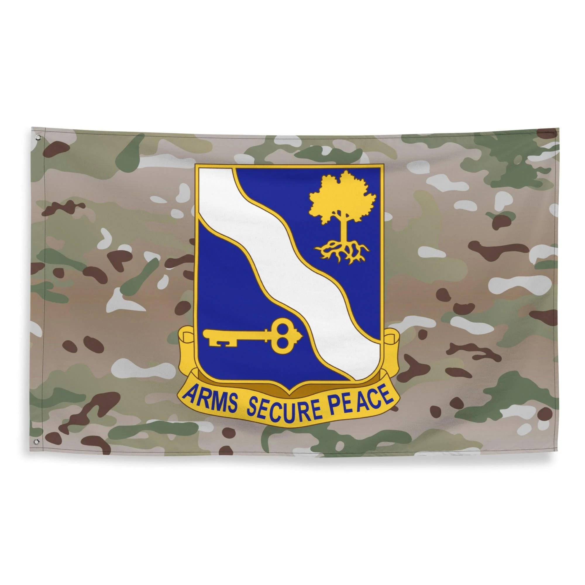 U.S. Army 143rd Infantry Regiment Multicam Flag - Image 4
