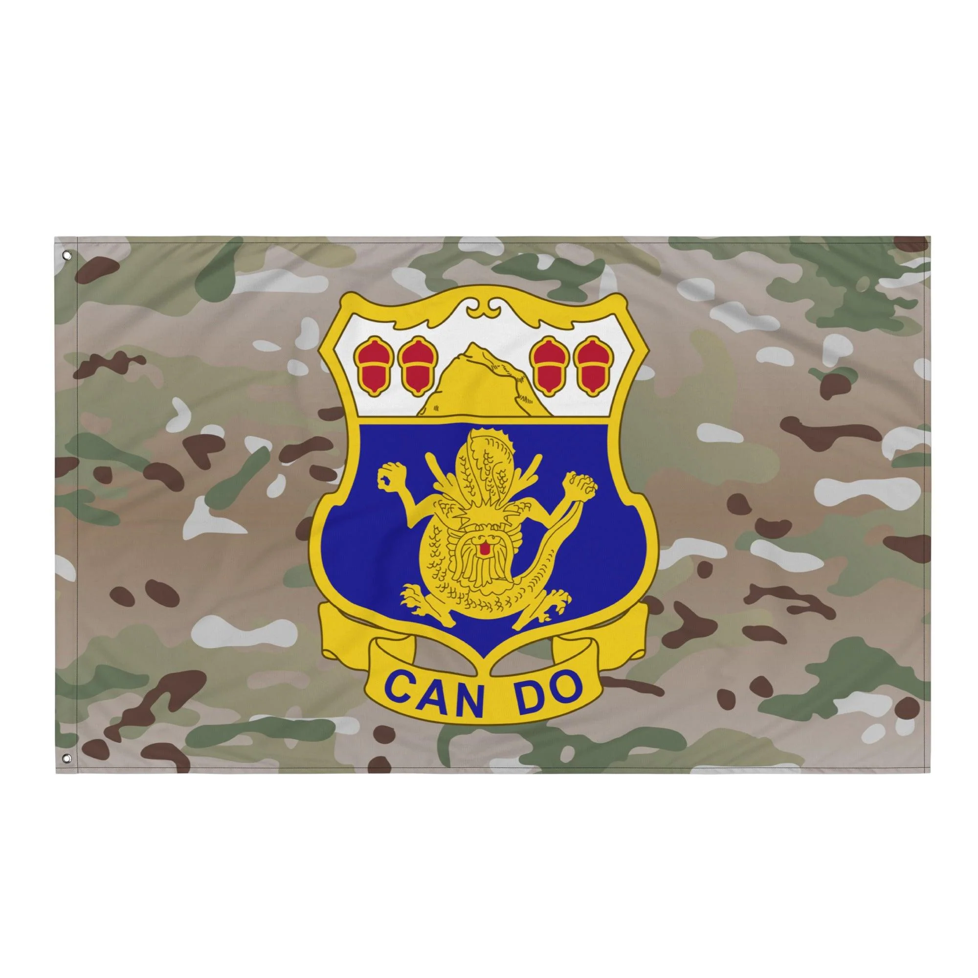 U.S. Army 15th Infantry Regiment Multicam Flag