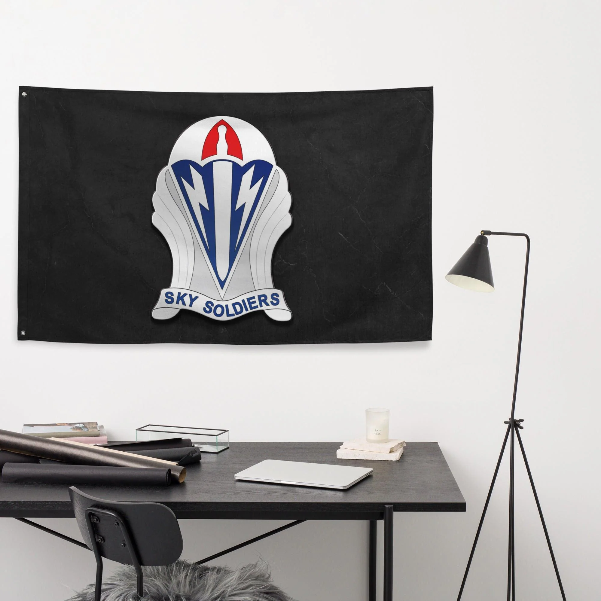 U.S. Army 173rd Airborne Brigade 'Sky Soldiers' Flag - Image 2