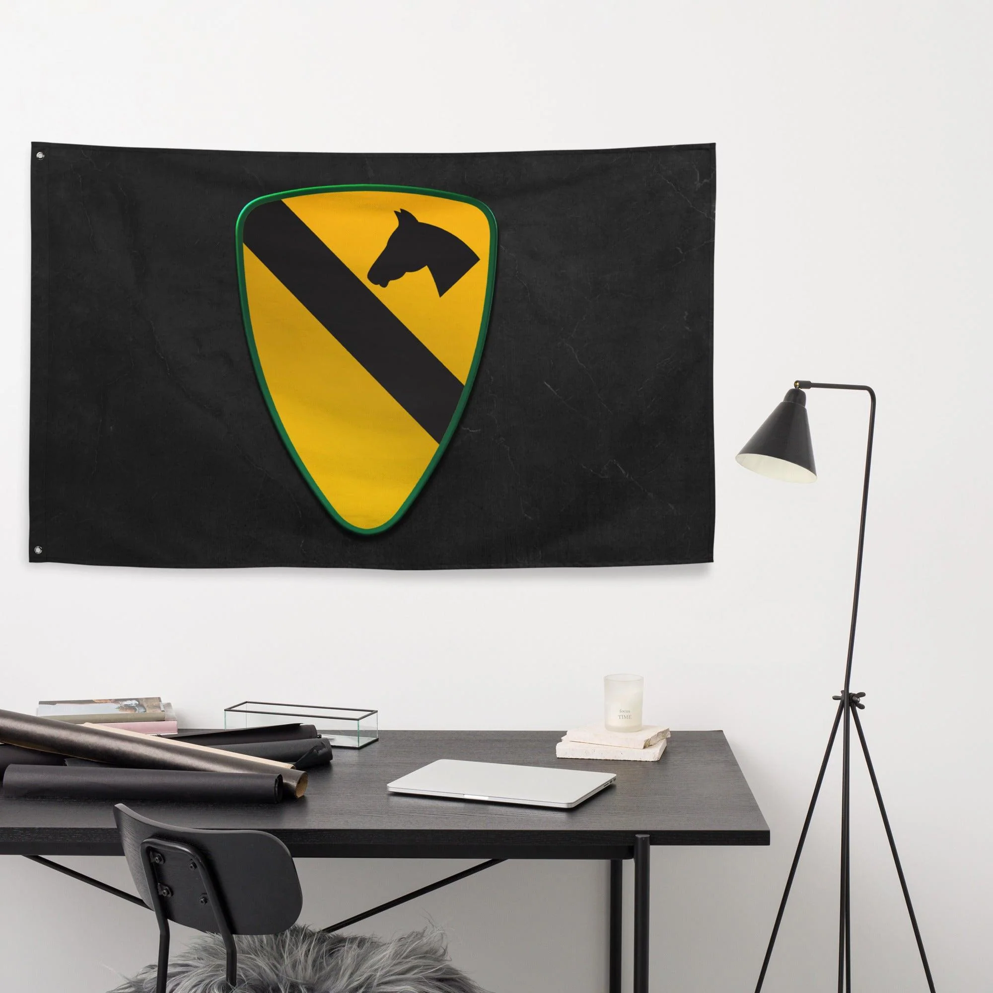 U.S. Army 1st Cavalry Division Black Flag - Image 2