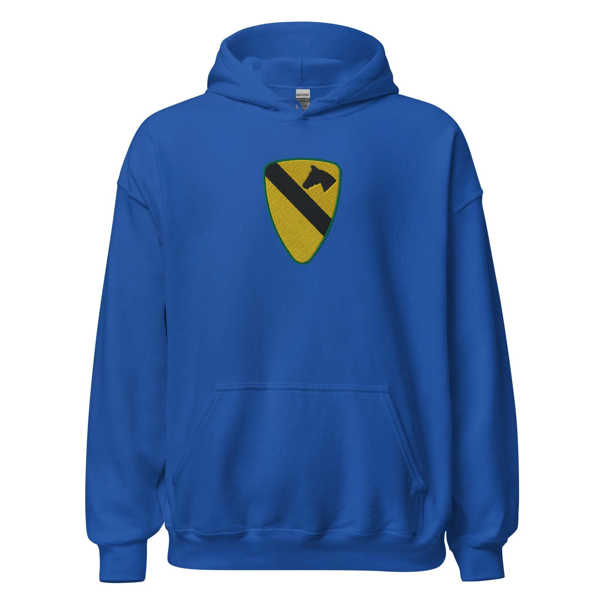 U.S. Army 1st Cavalry Division Embroidered Unisex Hoodie - Image 10