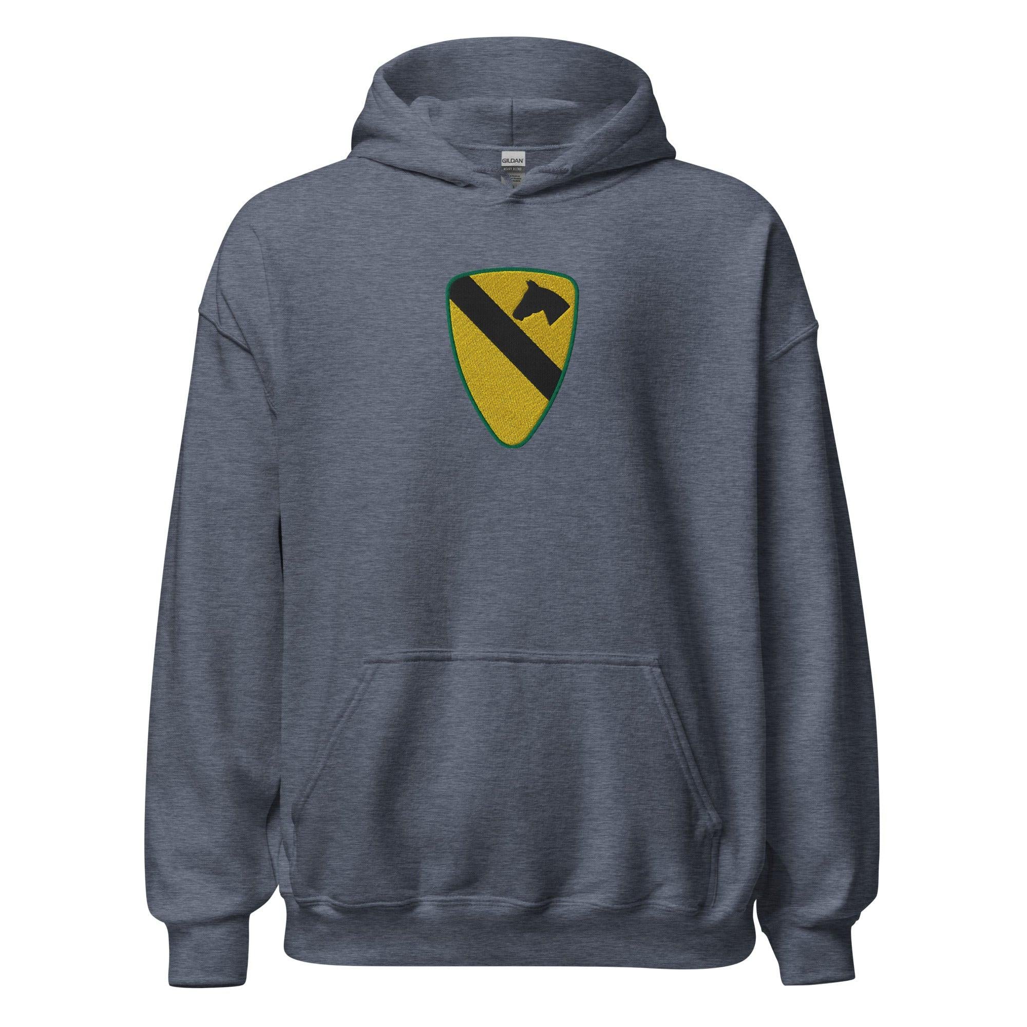 U.S. Army 1st Cavalry Division Embroidered Unisex Hoodie - Image 13