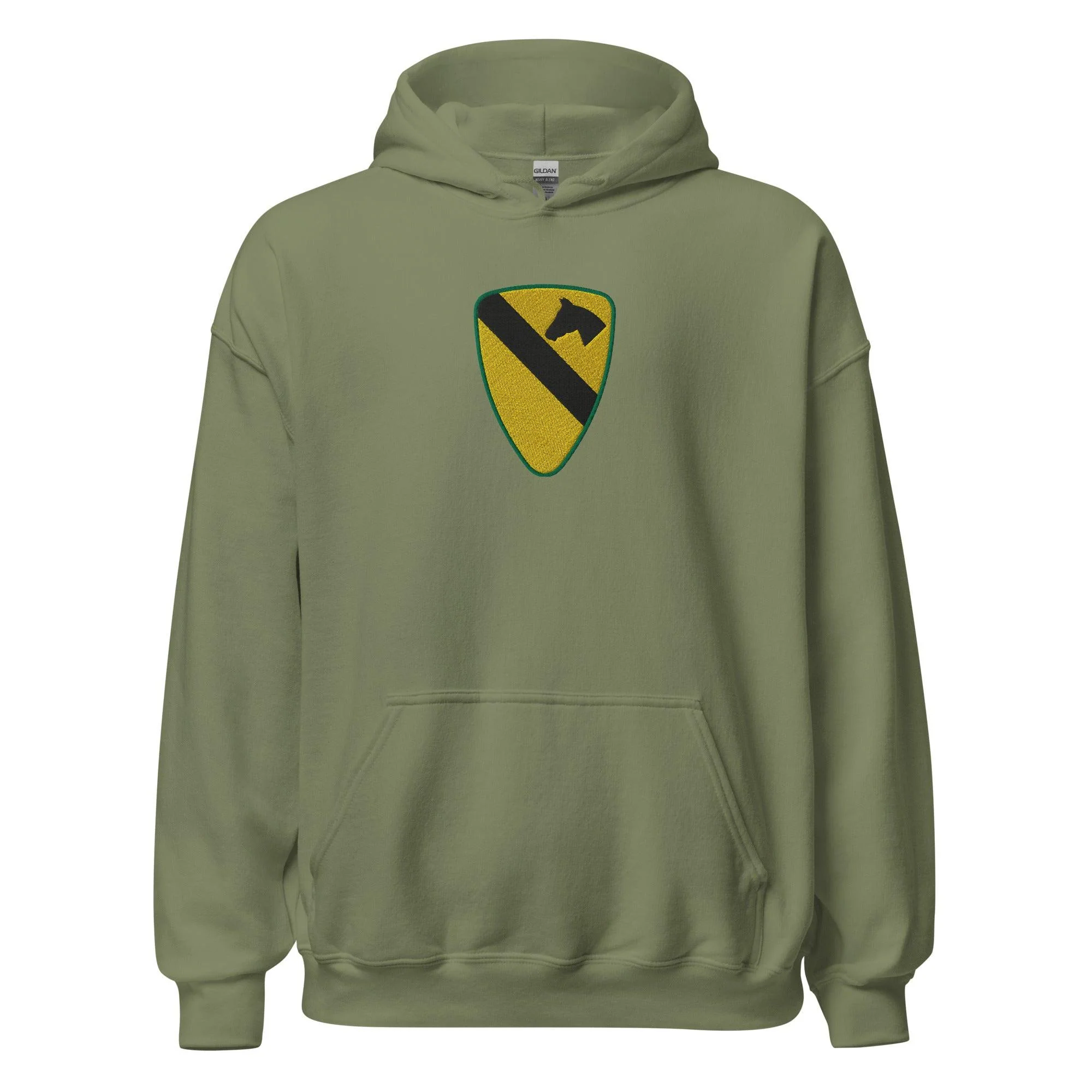 U.S. Army 1st Cavalry Division Embroidered Unisex Hoodie - Image 16