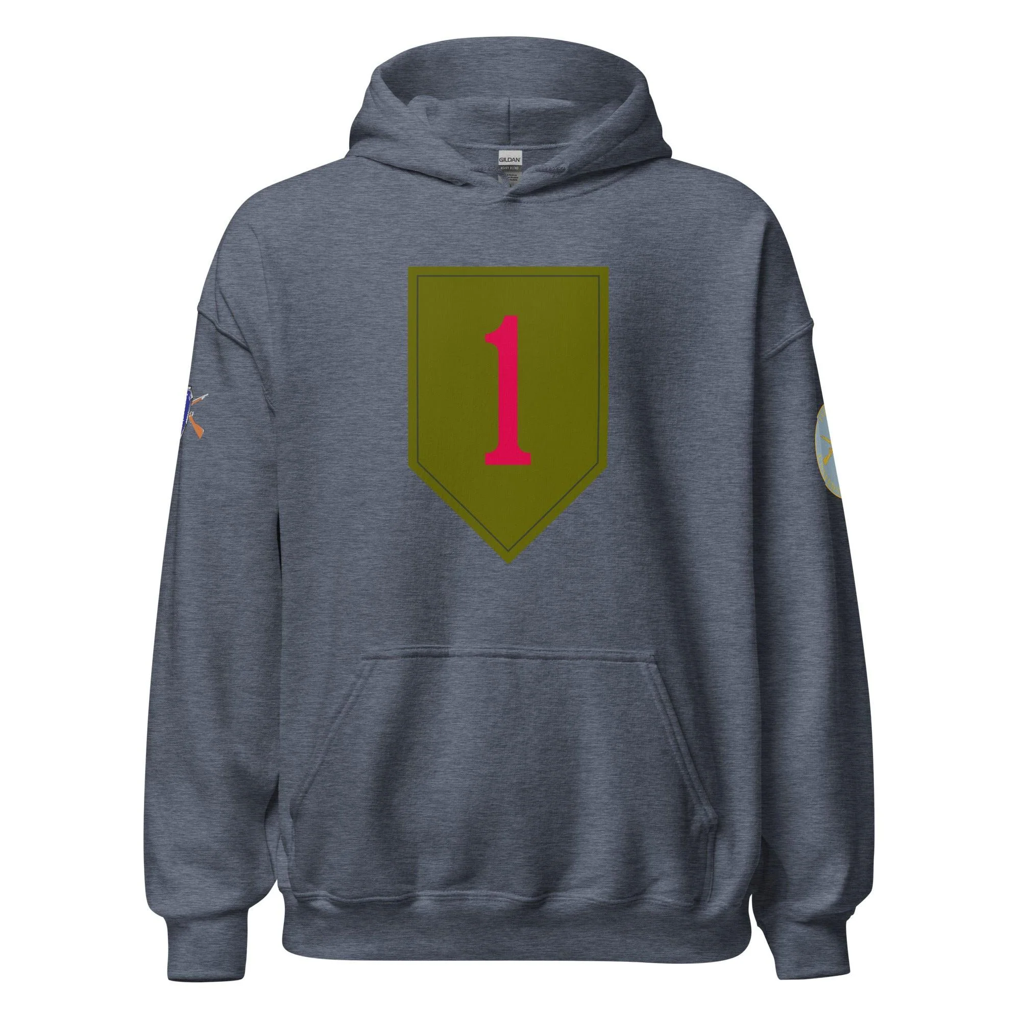U.S. Army 1st Infantry Division (1ID) Infantry Branch Unisex Hoodie - Image 13