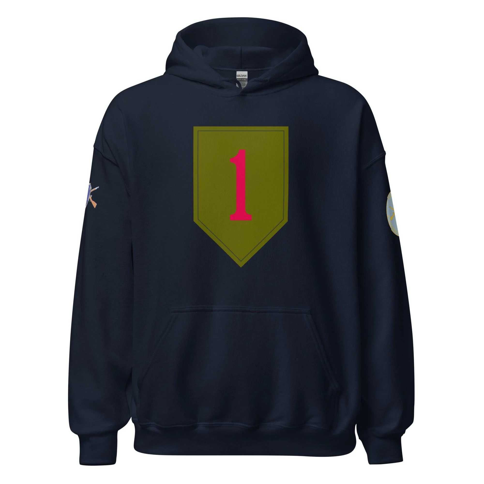 U.S. Army 1st Infantry Division (1ID) Infantry Branch Unisex Hoodie - Image 4