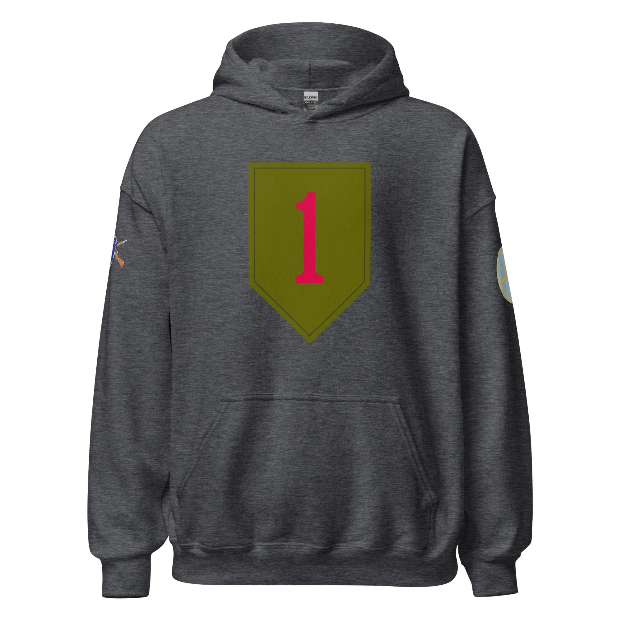 U.S. Army 1st Infantry Division (1ID) Infantry Branch Unisex Hoodie - Image 7