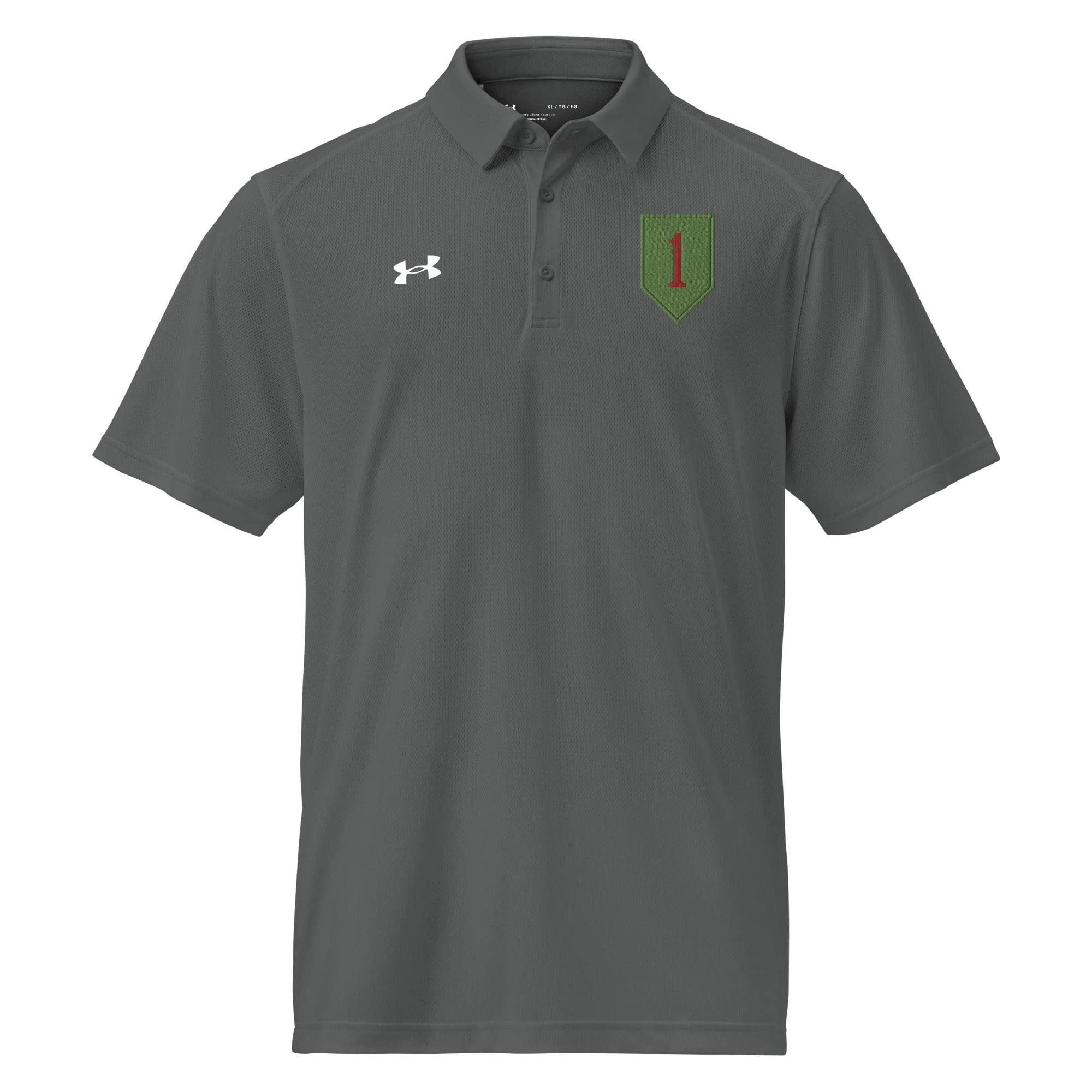 U.S. Army 1st Infantry Division Embroidered Under Armour® Men's Polo - Image 5