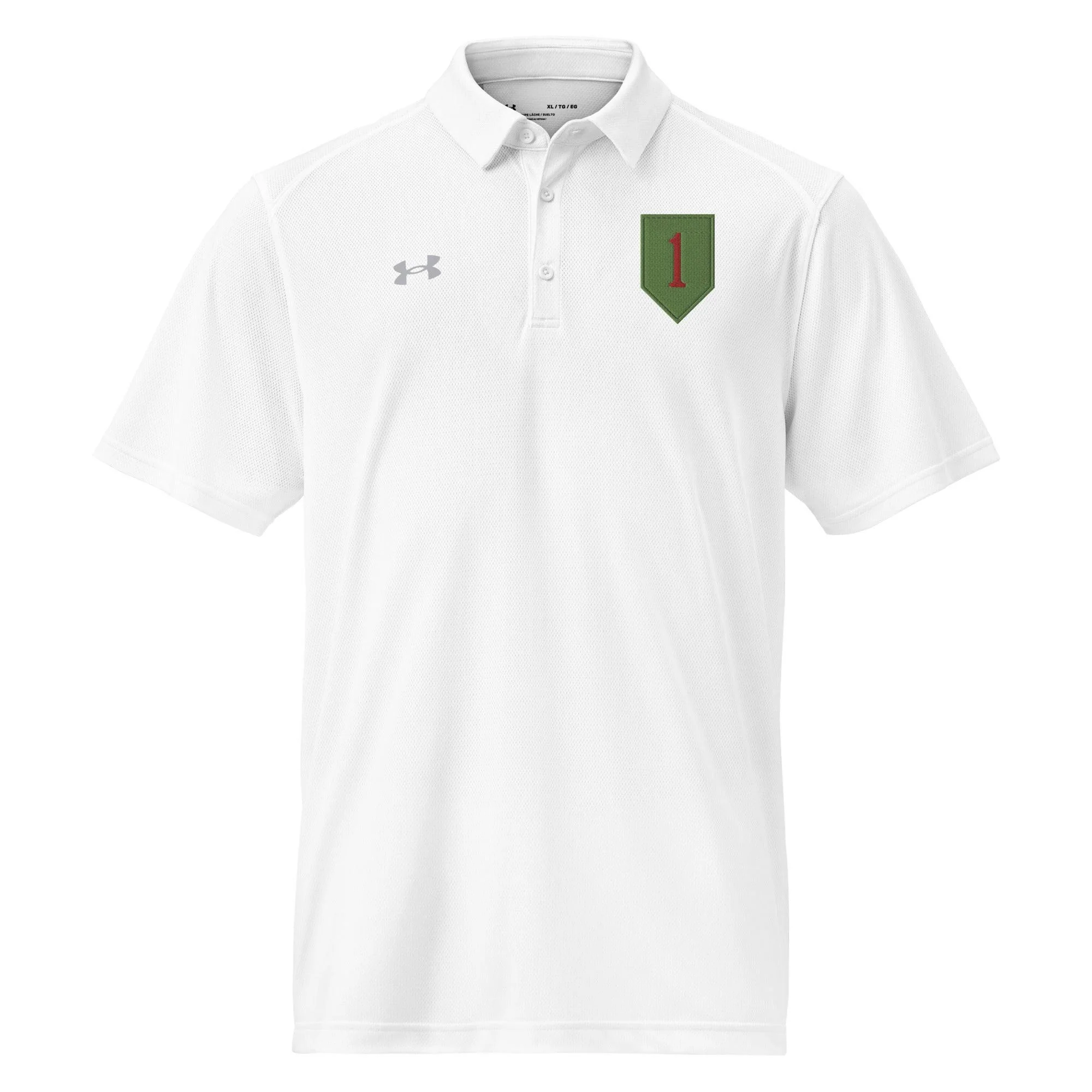 U.S. Army 1st Infantry Division Embroidered Under Armour® Men's Polo - Image 7
