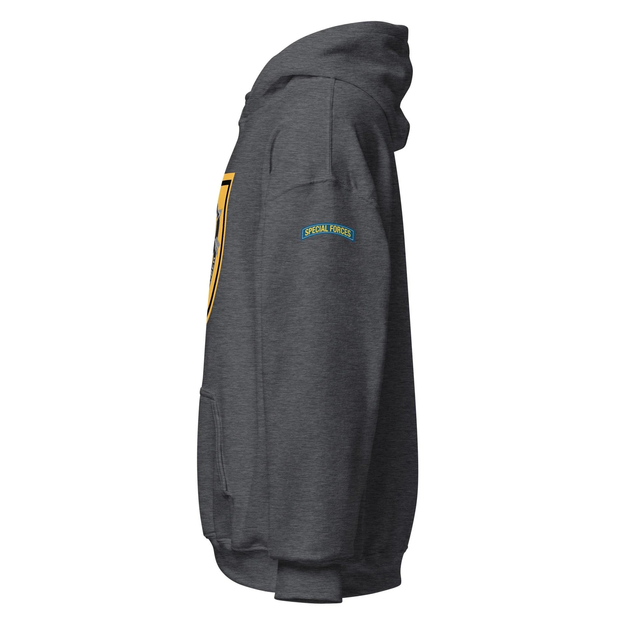 U.S. Army 1st Special Forces Group (1st SGF) Beret Flash Unisex Hoodie - Image 12
