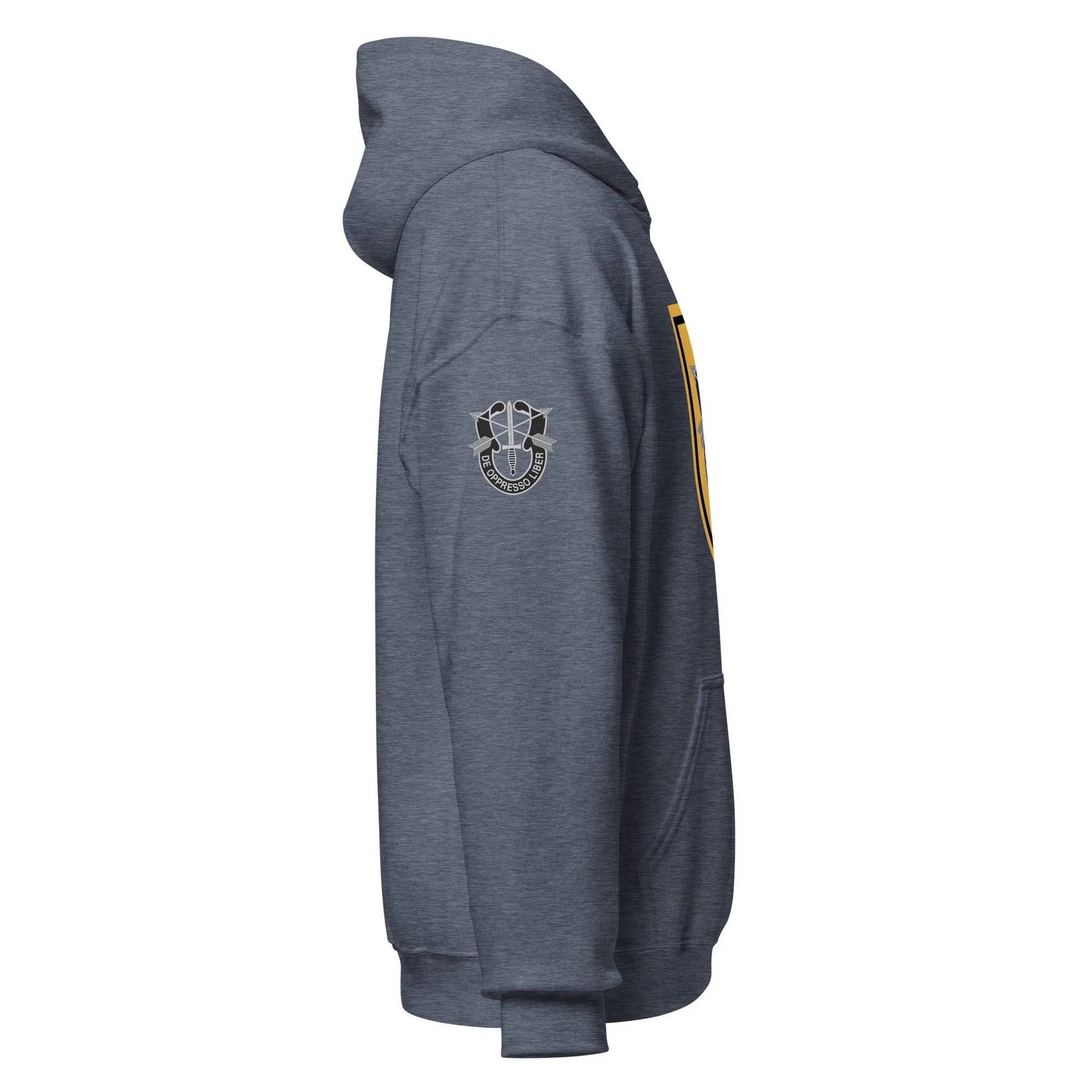 U.S. Army 1st Special Forces Group (1st SGF) Beret Flash Unisex Hoodie - Image 18